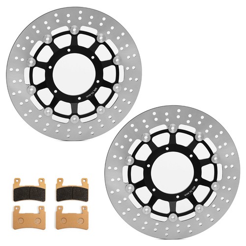 Front brake discs pads - discs,