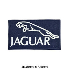 JAGUAR CAR Logo Iron on Sew on Embroidered Patch