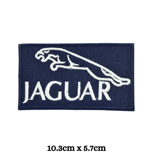 Jaguar car logo iron - sew, on
