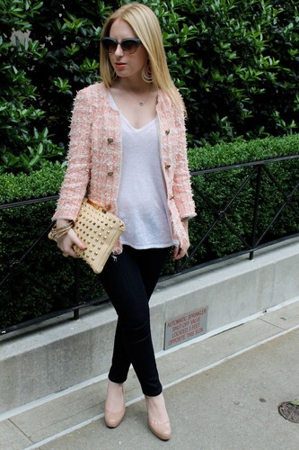 A285 zara blazer peach - zara,