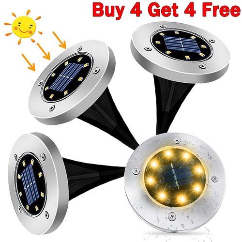 Led solar power ground lights - solar,