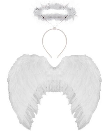 Angel fancy dress wings halo - fancy,