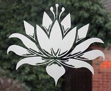 ETCHED GLASS VINYL FLOWER