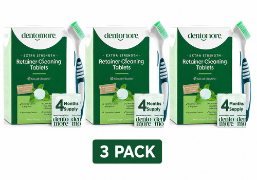 Dentomore retainer cleaner - dentomore,
