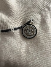 Chanel jewel sweater knit top