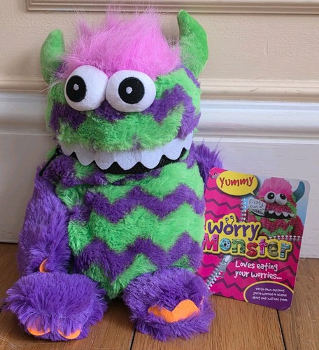Toyland worry monster plush - monster,