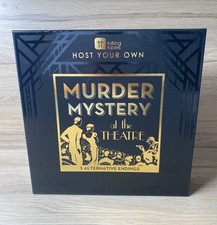 Murder Mystery at the Theatre: Host Your Own Party Game BRAND NEW  Unwanted Gift
