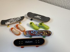 Large Lot Finger Skateboards & SBego/Hot Wheels Skate Park Ramps