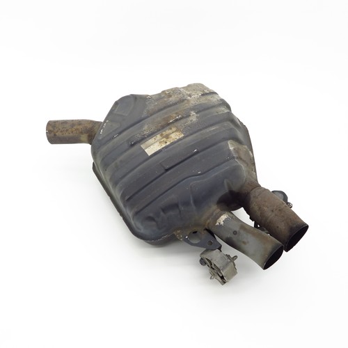 Rear exhaust silencer - rear,