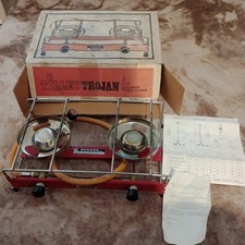 Tilley Trojan Vintage Camping Stove Double Burner