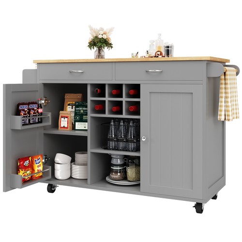 Kitchen island rolling - island,,