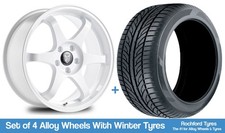 Fox Alloy Wheels & Winter Tyres 17" For Suzuki Ignis Sport [Mk2] 03-06
