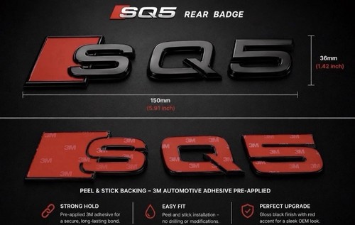 Genuine audi sq5 gloss black - genuine,