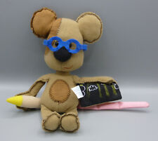 Hana's Helpline Tallking Muzzy Mouse Soft Plush Stuffed Toy Working Sound 8"