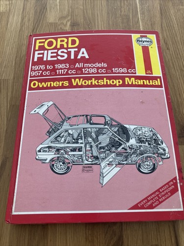 Ford fiesta mk1 haynes service - ford,