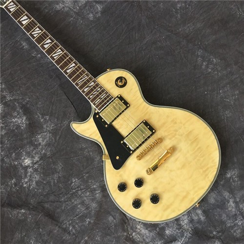 Custom electric guitar left - custom,