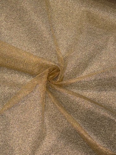 Meter gold sparkly stiff - 1,