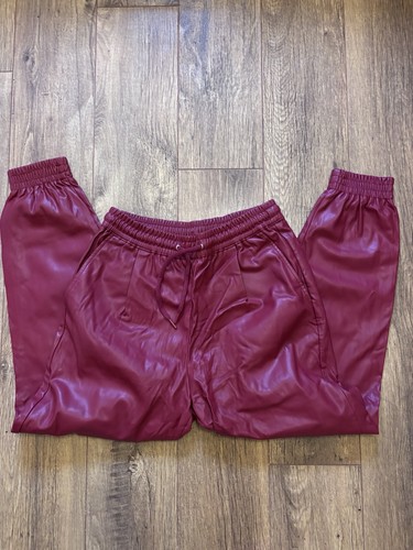 Zara leather trousers - trousers, size