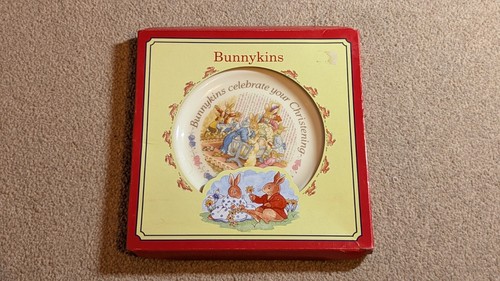 Bunnykins christening - bunnykins,