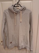 Women's Grey Fat Face Heritage Boyfriend Hoodie Size 16 RRP £45.00 Worn Twice