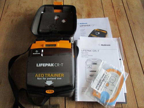 Lifepak aed trainer with spare - aed,