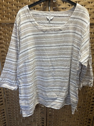 Ladies cotton traders linen - cotton,