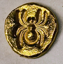 1 Gram Solid 24ct Gold Spider