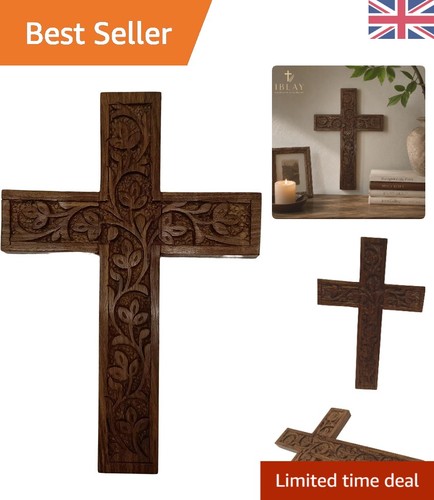 Portrait wall mounted crucifix - portrait,