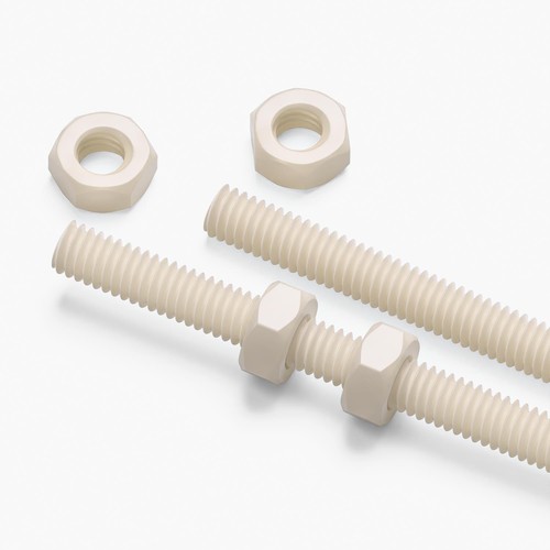 Natural nylon pa66 - 2x,