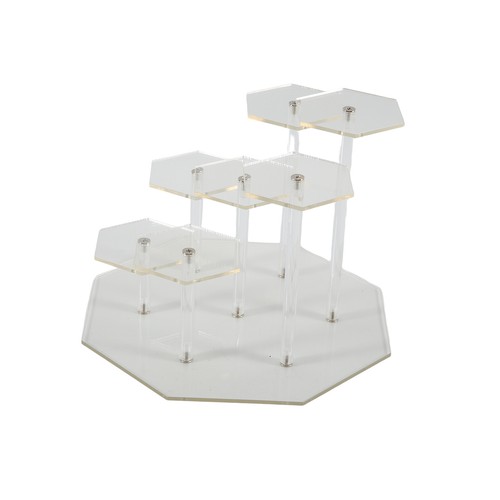 Pcs acrylic risers display - pcs,