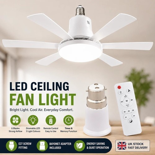 40w led ceiling fan light - led,