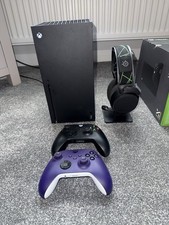 Microsoft Xbox Series x 1TB Black Video Game Console Bundle