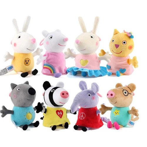 19cm peppa pig plush - pig,