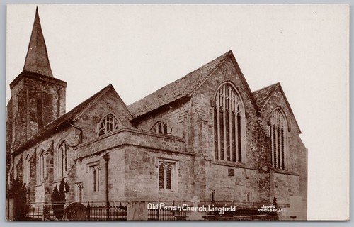 Lingfield old parish - parish, church