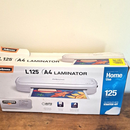 Fellowes desktop laminator - a4,