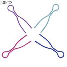 50Pcs Colorful Bobbin Thread Holders Organizer Buddies Clips Sewing Accessories