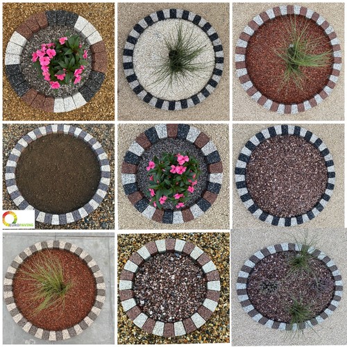 Garden circle brick ring tree - circle,