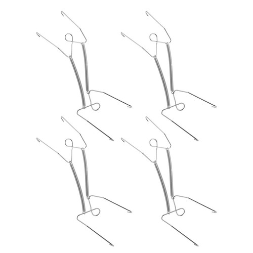 Pcs hooks for plates wall - 4,