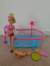 Barbie Puppy Swim School with