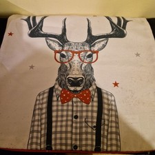 Stag Deer Cushion Cover