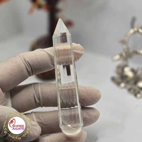 Sided clear quartz - 16-sided,