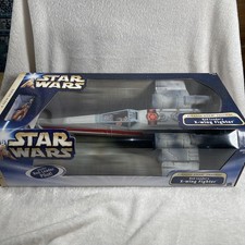  Star Wars Red Leader’s X-Wing Fighter Death Star Trench A New Hope 2003 Hasbro 