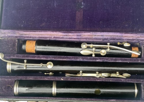 Antique grenadilla flute - antique,