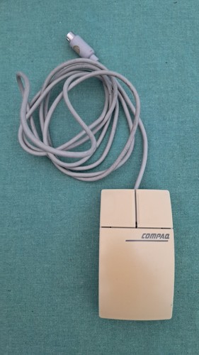Vintage compaq button 2 - vintage,
