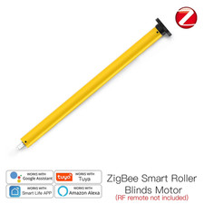 Smart Zigbee Automatic Tubular Roller Blinds Motor DC RF433 Remote 38Mm Tube Sma