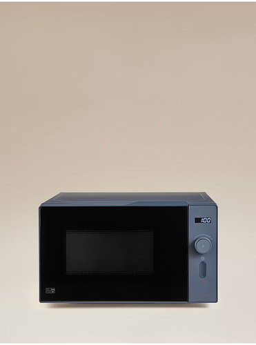 Blue 17l one dial microwave - blue,