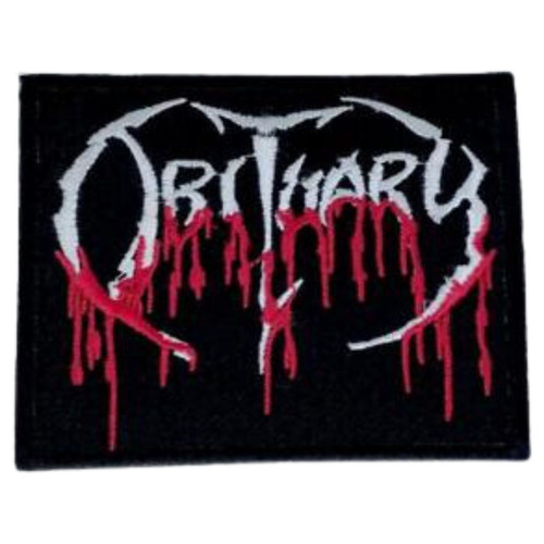 Obituary blood drip - logo, death