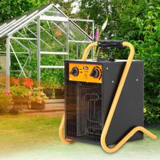 5kW Industrial Electric Fan Heater Home Commercial Workshop Greenhouse Warmmer
