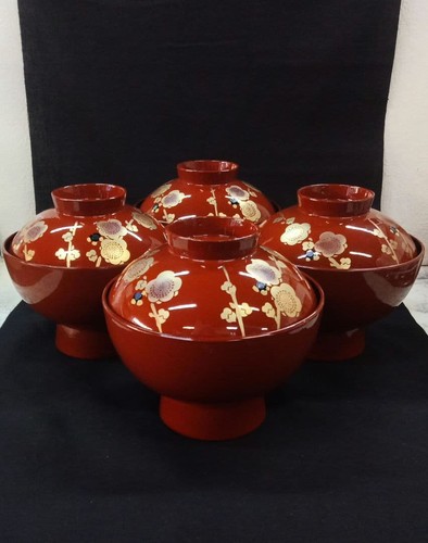Showa retro wooden - retro, lacquer