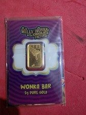 Willy Wonka 5g Gold Bar  999.9 New Release Sold Out Bar
